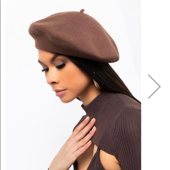AKIRA Accessories - BERET RED ONE SIZE NEVER WORN( brown is shown in the cover shot not for sale)